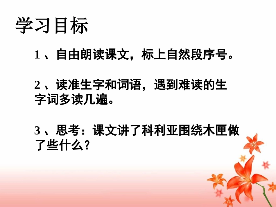 《科利亚的木匣》教学课件2_第2页