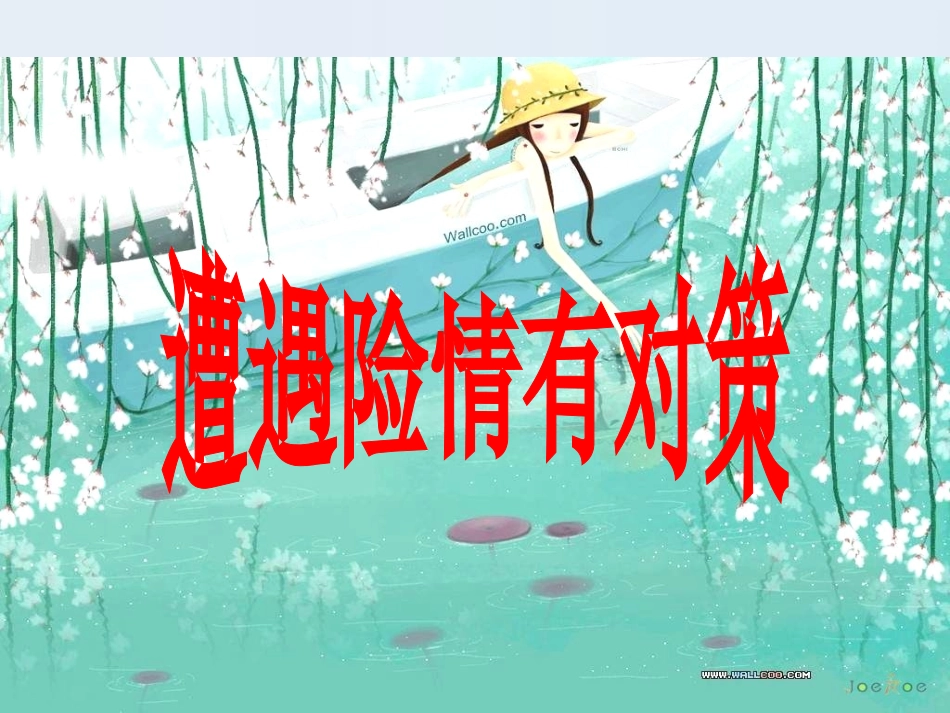 《遭遇险情有对策》课件（共27张PPT） (2)_第3页