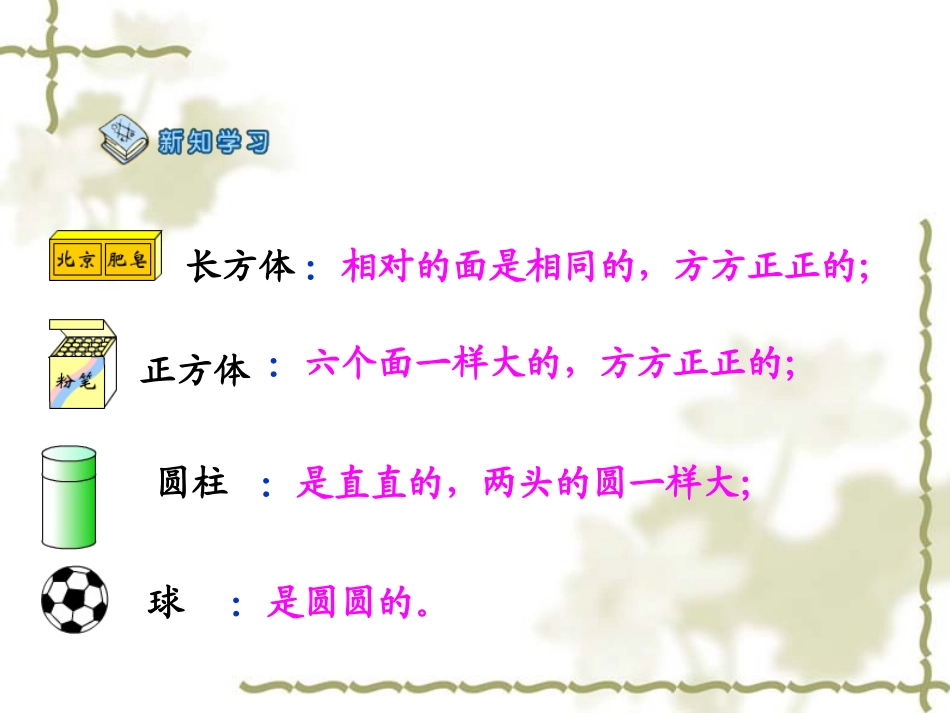 《认识立体图形》课件_第2页