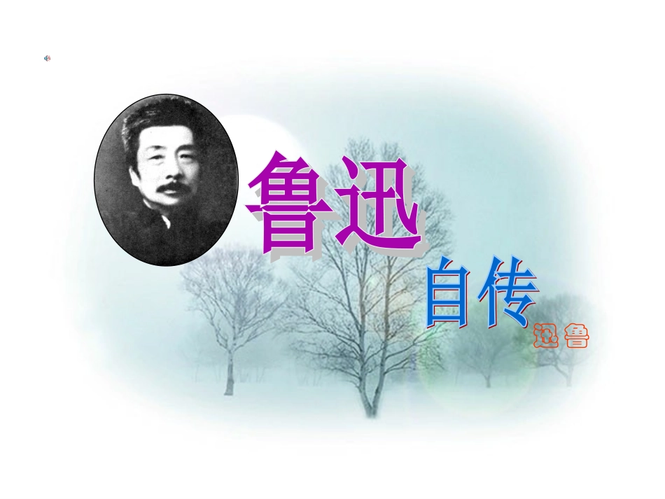 《鲁迅自传》完成版_第2页