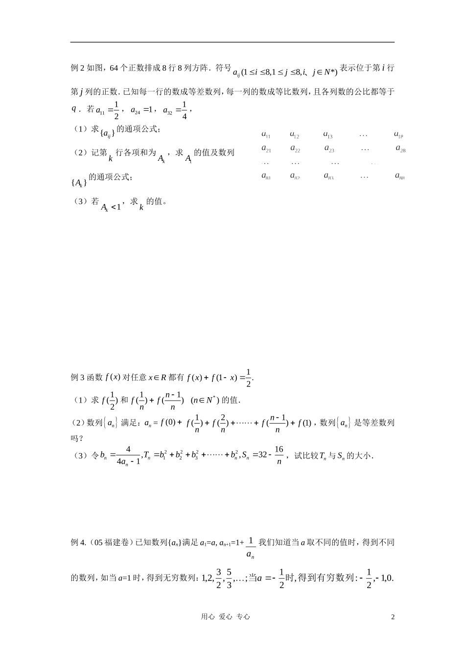 高考数学总复习 028数列的综合应用 新人教A版_第2页