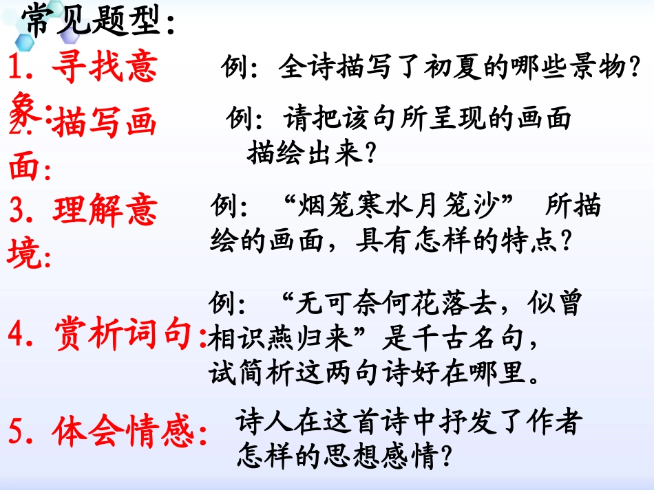 《课外古诗词鉴赏方法》教学课件_第2页