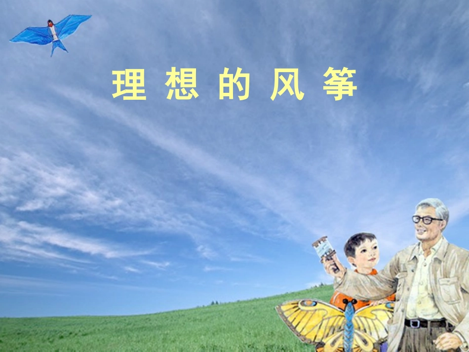 《理想的风筝》课件_第1页