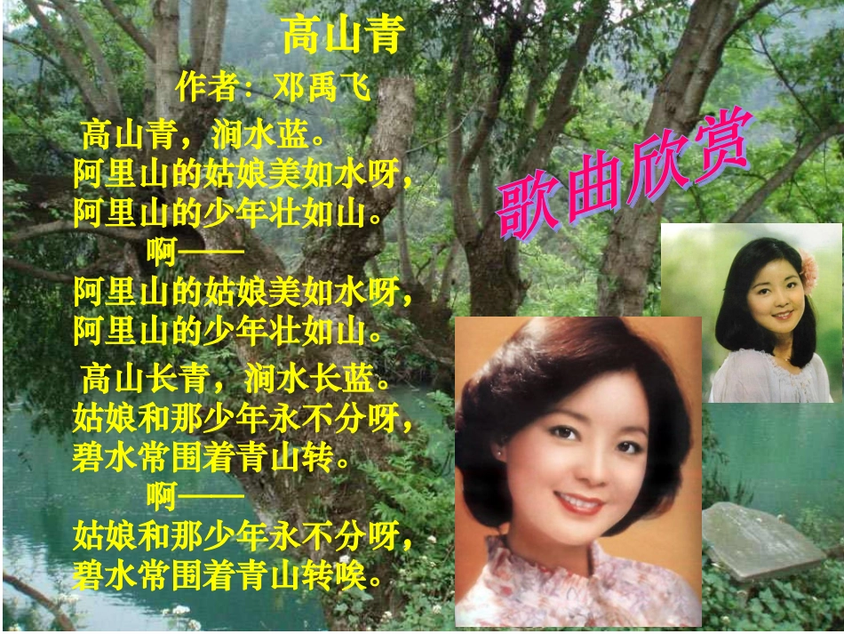 《阿里山纪行》课件_第2页