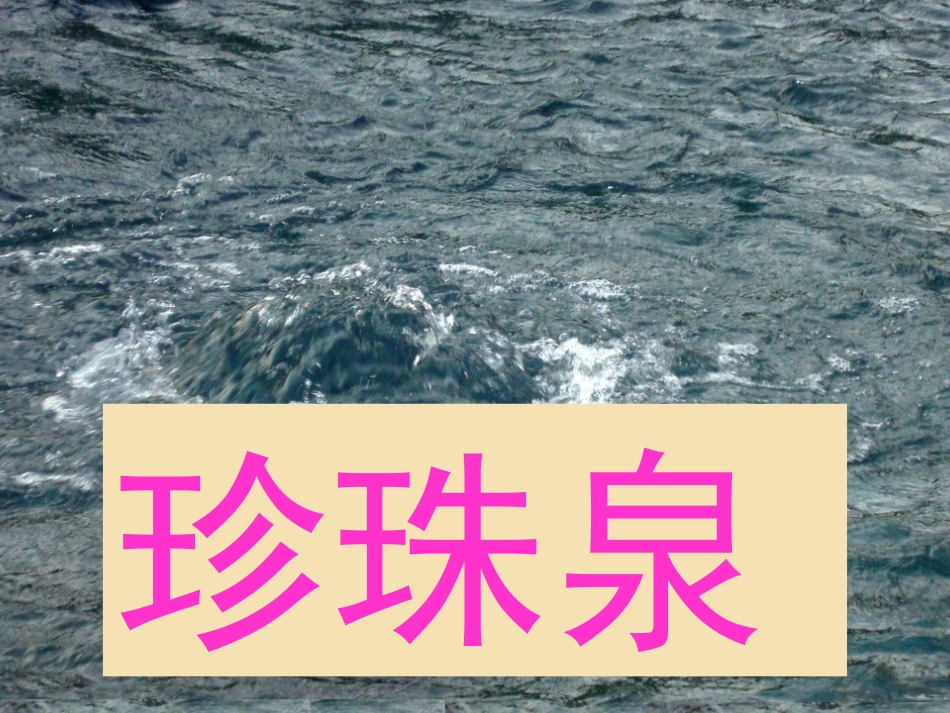 《珍珠泉》课件1_第3页