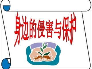 《身边的侵害与保护》课件