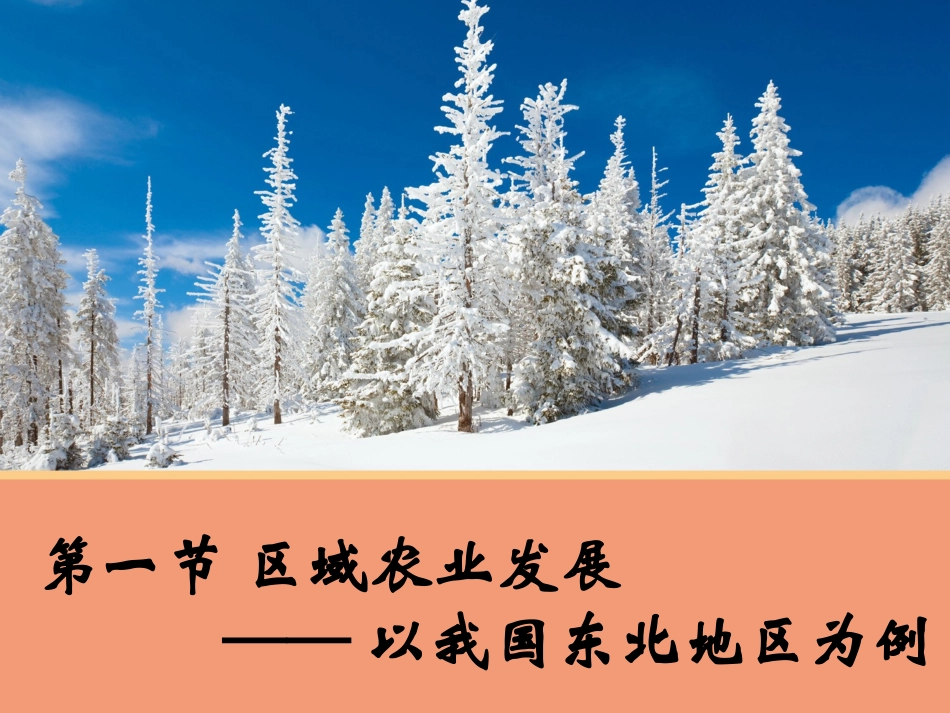 【地理】41-区域农业发展——以我国东北地区为例-课件2(人教版必修3)_第3页