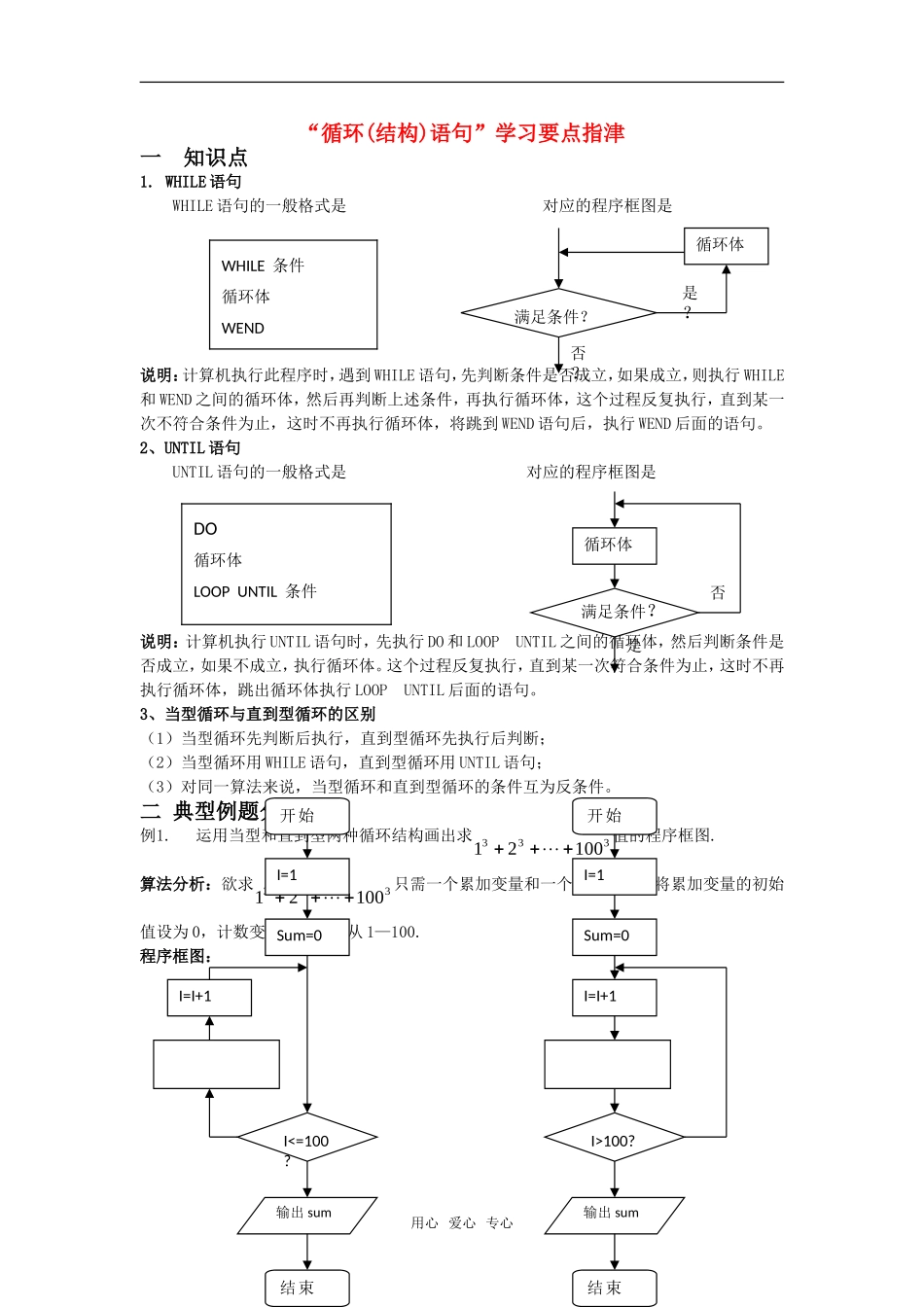 高考数学复习点拨 “循环（结构）语句”学习要点指津_第1页