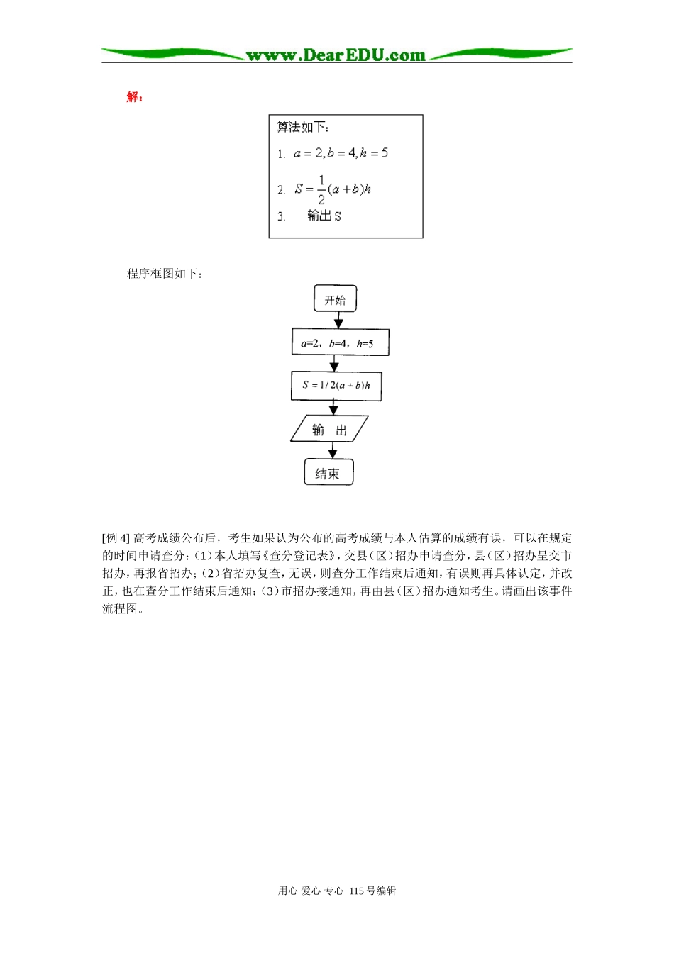 高二数学（文）框图（文）人教实验版（A）知识精讲_第2页
