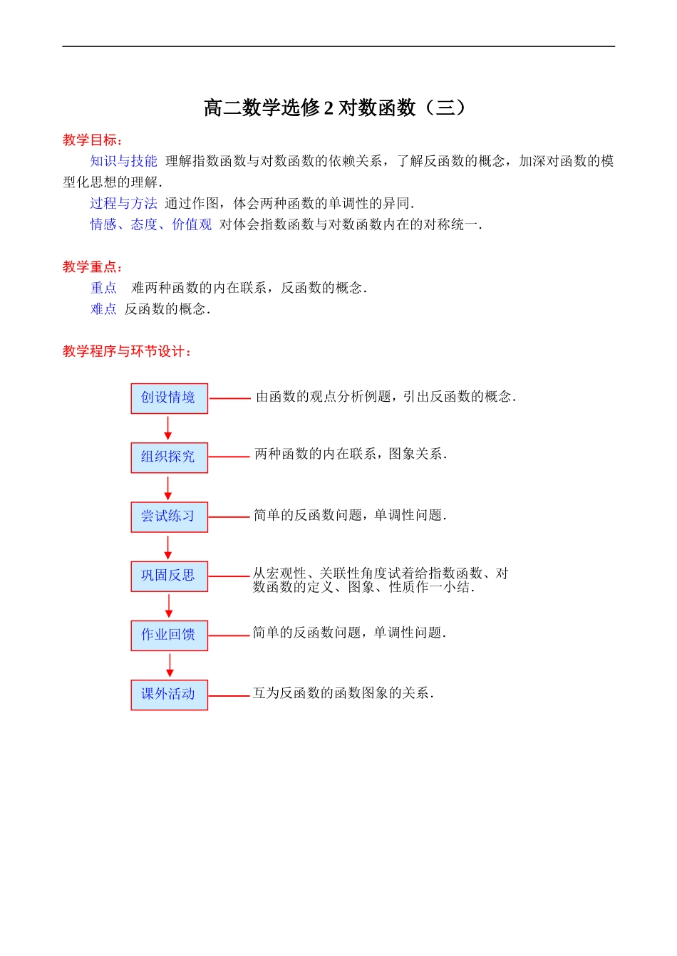 高二数学 对数函数（三）选修二_第1页