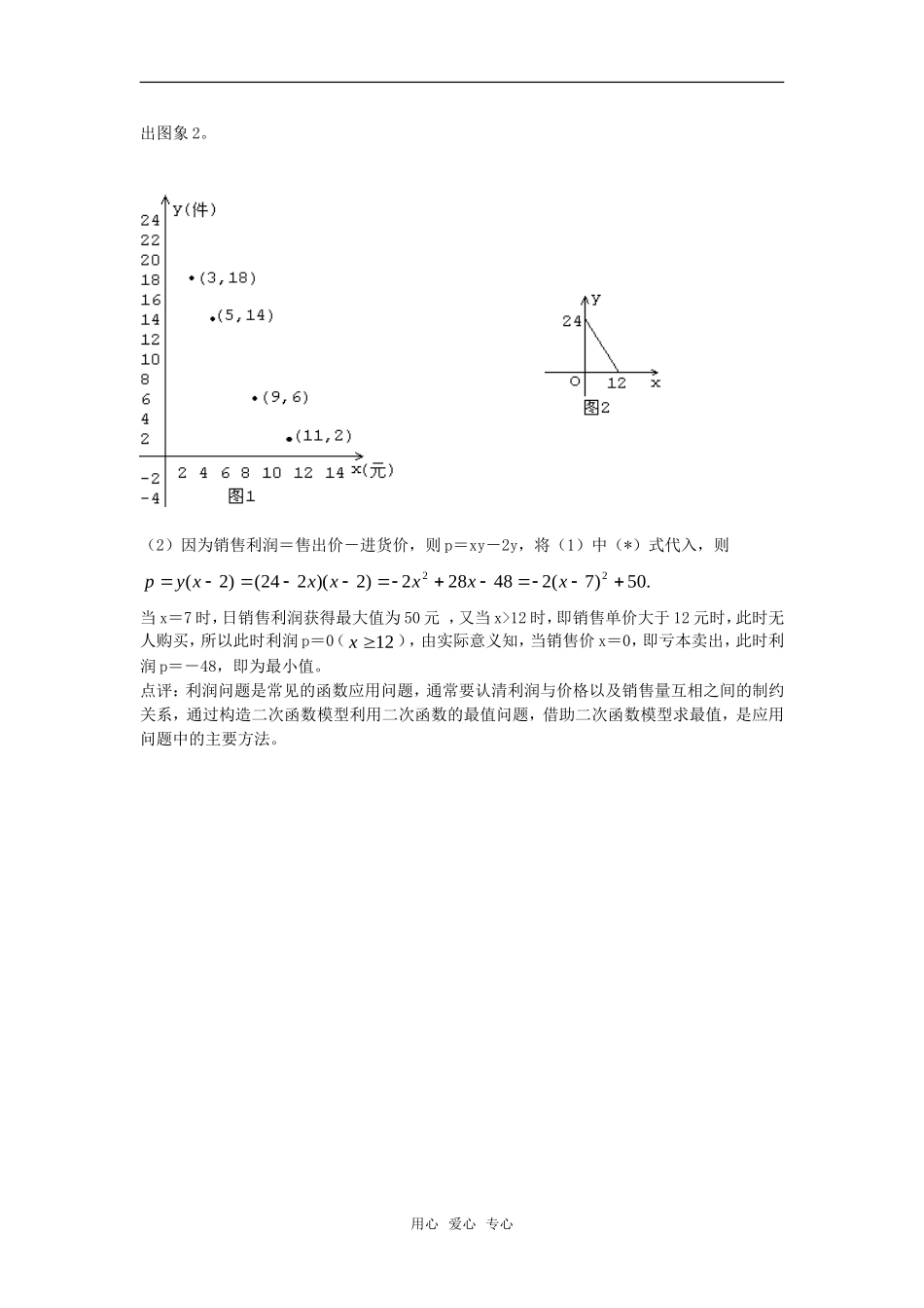 高考数学复习点拨 函数的应用问题典例分析_第2页