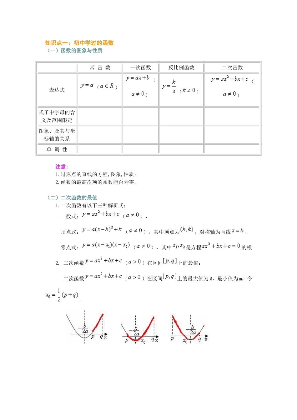 高考数学专题复习：基本初等函数_第2页