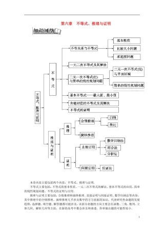 高考数学一轮复习 6.1不等关系与不等式练习 理-人教版高三全册数学试题