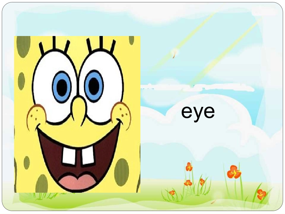 【外研版】--三年级英语上册-课件-1：Point-to-her-nose_第2页