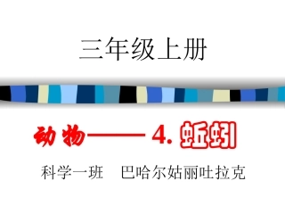 《蚯蚓》bahargul