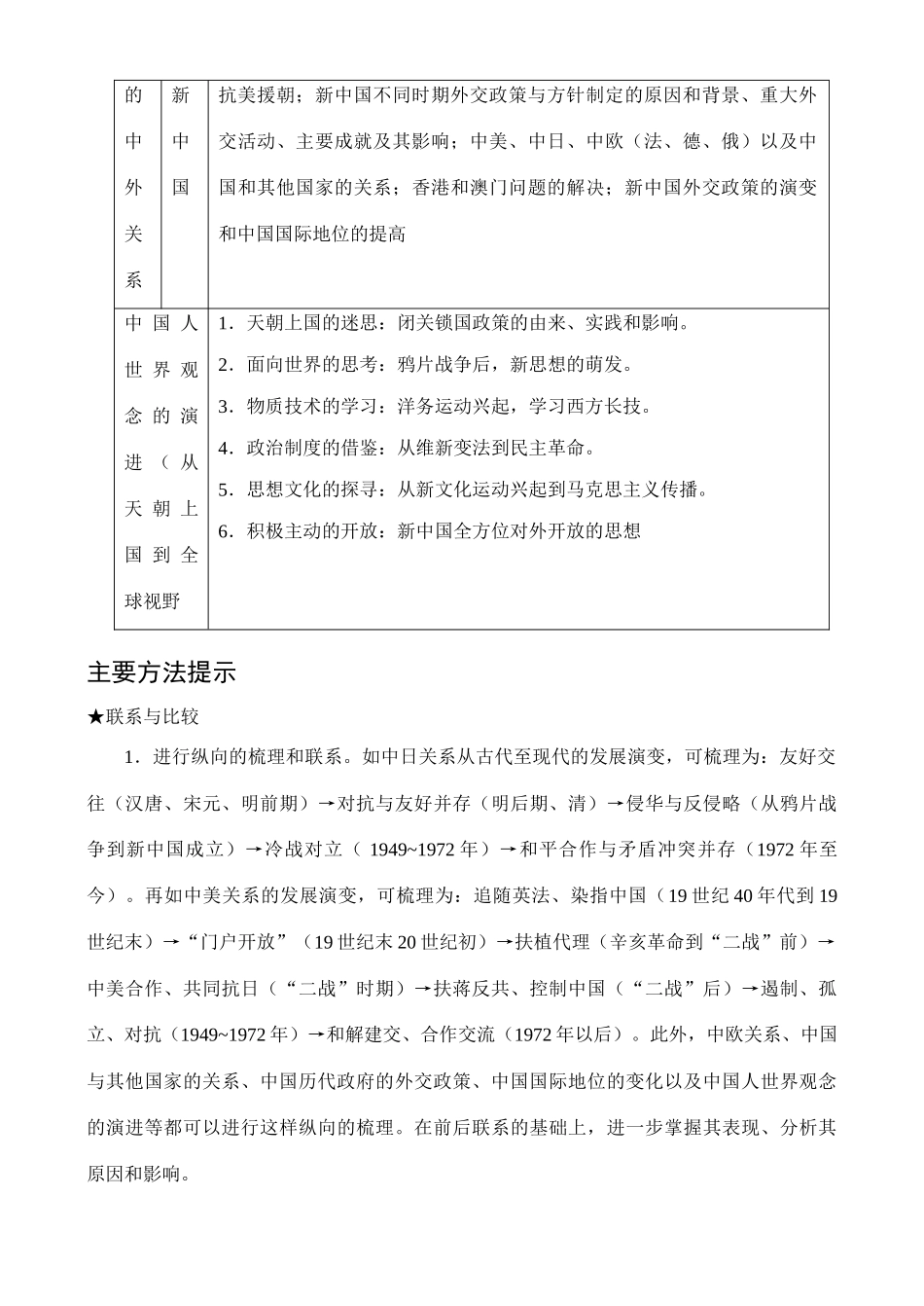专题9  全球视野中的中外关系_第3页