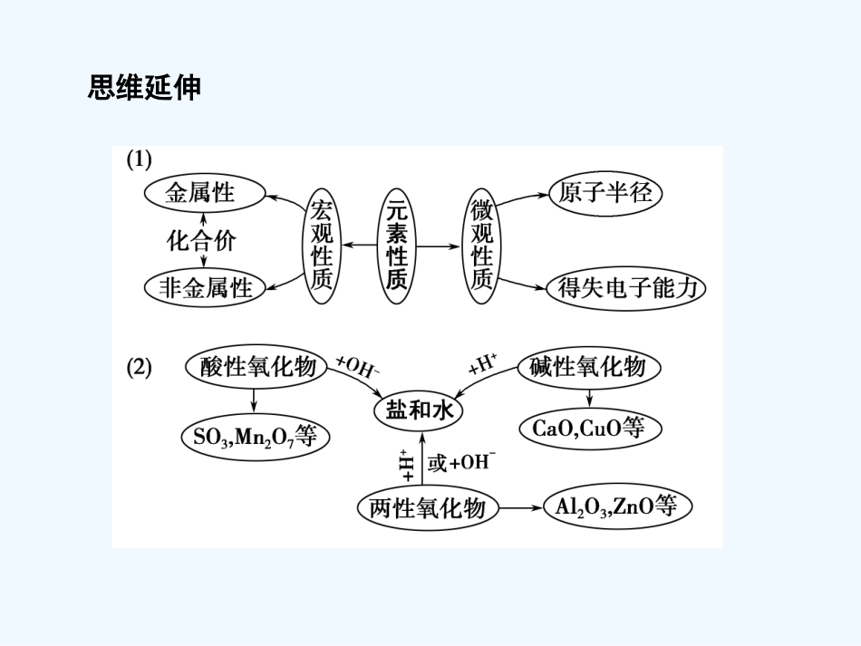 【大纲版创新设计】2011届高考化学一轮复习 第2节 元素周期律（表）课件 大纲人教版_第2页