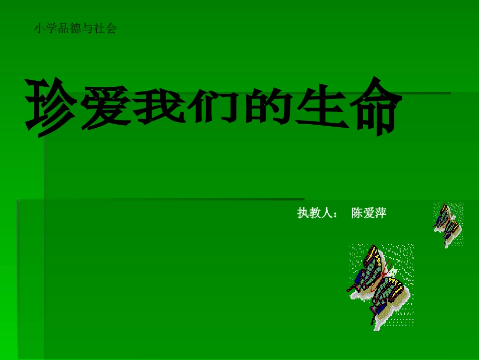 《珍爱我们的生命》思品_第2页