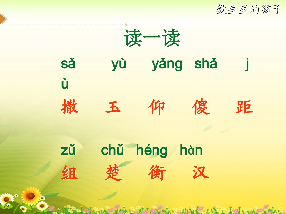 《数星星的孩子》教学课件1_第2页