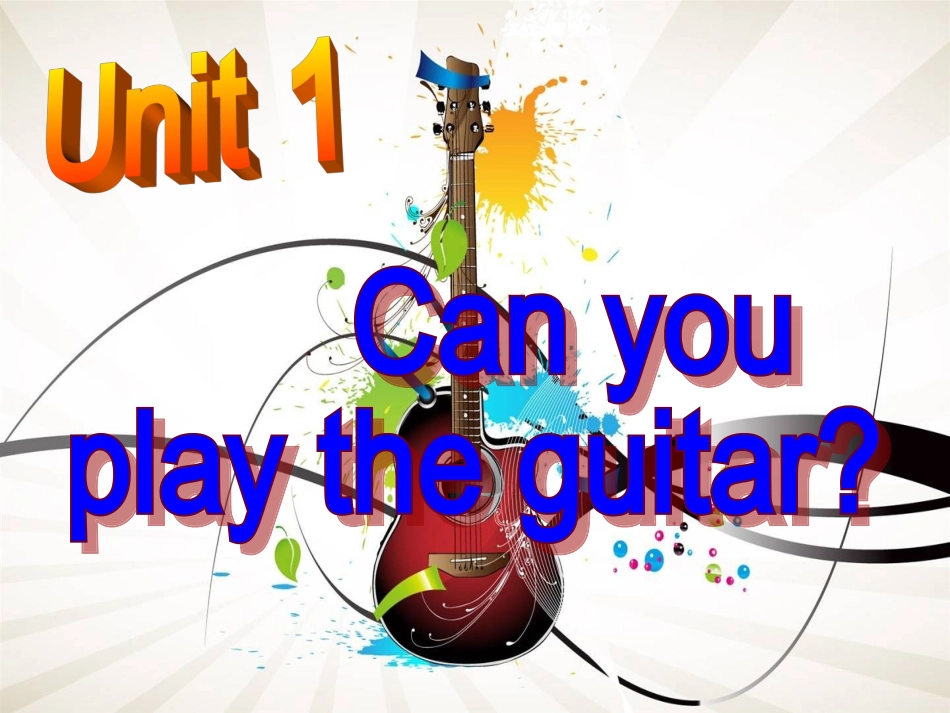 七BUnit1SectionA1_第2页