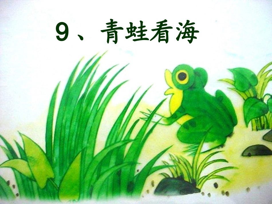 《青蛙看海》课件1_第2页
