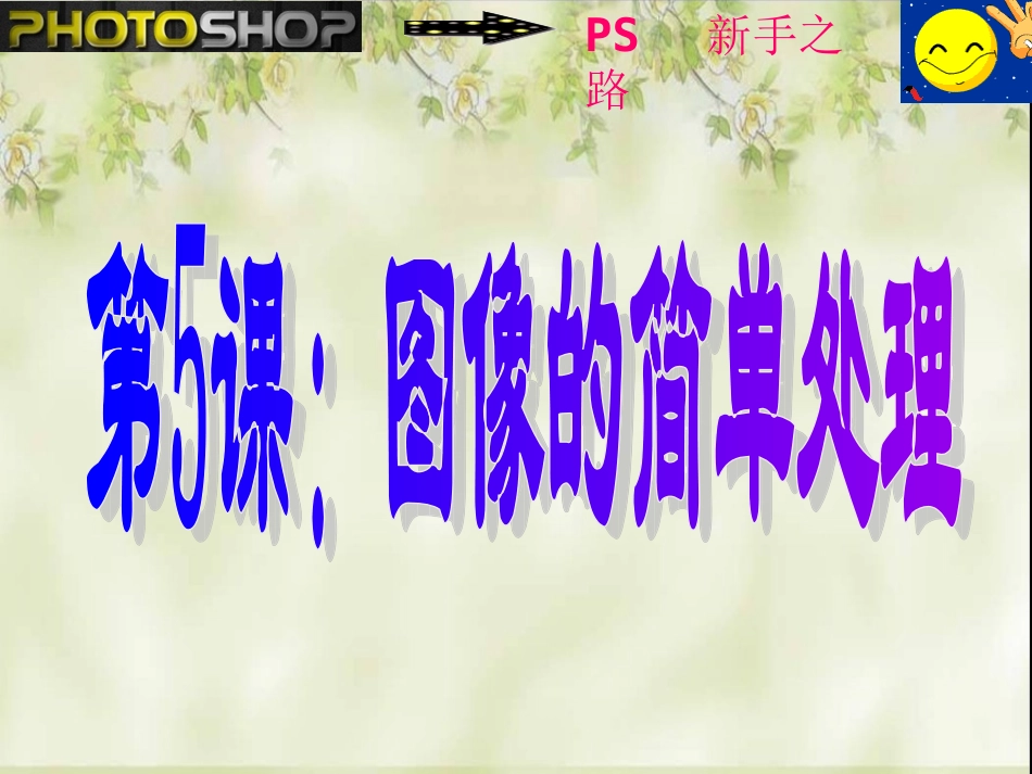 【备课参考】（川教版）九年级信息技术上册第5课《图像的简单处理》课件_第3页