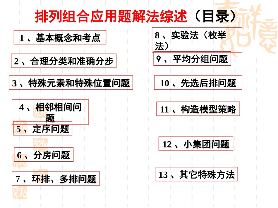 高考数学中解排列组合问题的17种策略_第2页