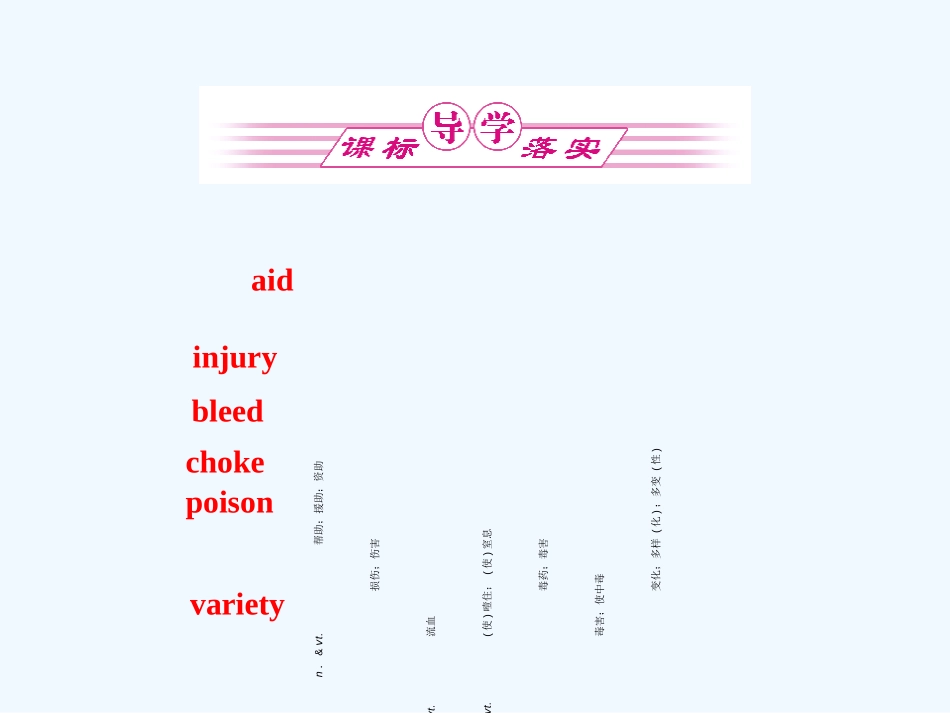 【河南专版】《金版新学案》2011高三英语一轮课件 新人教版必修5-5_第2页