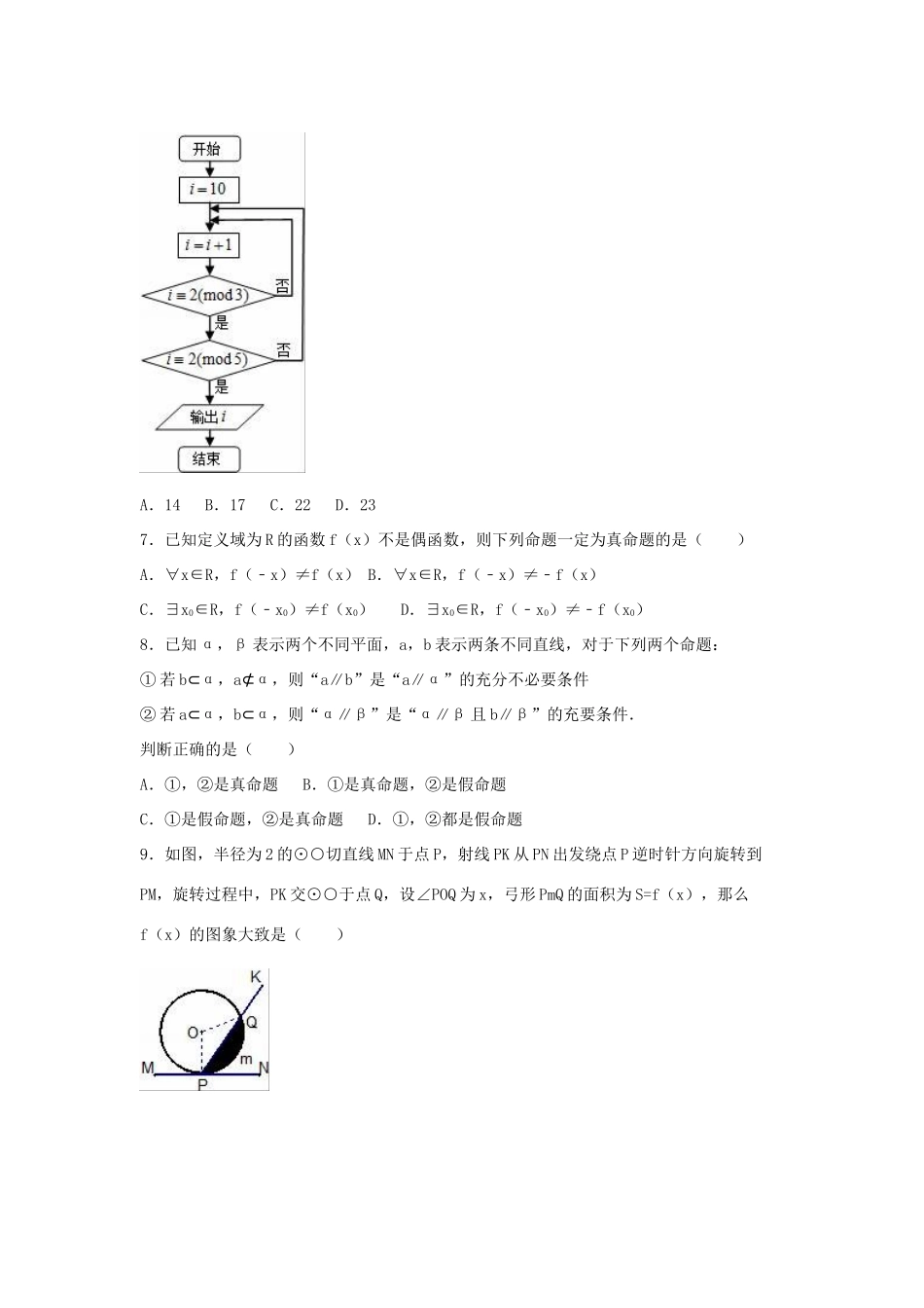 辽宁省丹东市高三数学二模试卷 理（含解析）-人教版高三全册数学试题_第2页
