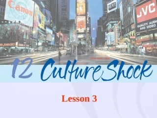【精品课件】北师必修4Unit12CultureShockLesson3LivingAbroad