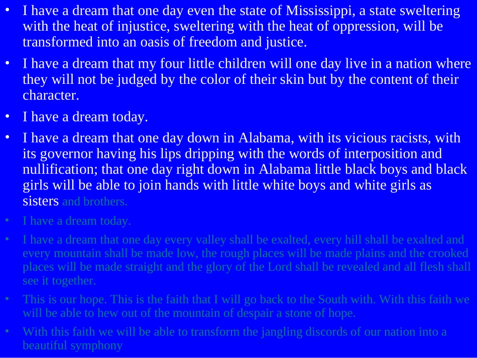《我有一个梦想》课件_第2页