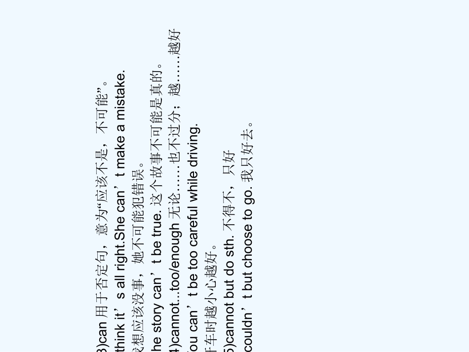 【河南专版】《金版新学案》2011高三英语一轮课件语法2 新人教版必修3_第3页