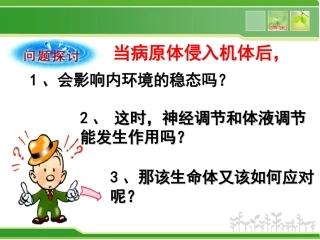 【人教版生物2016届】必修三24免疫调节（共84张PPT）