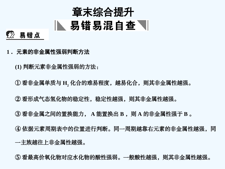 【大纲版创新设计】2011届高考化学一轮复习 第4章 非金属及其化合物课件 新人教版_第1页
