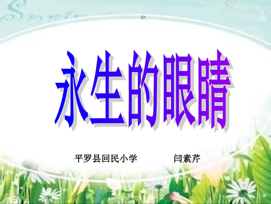 《永生的眼睛》_第1页
