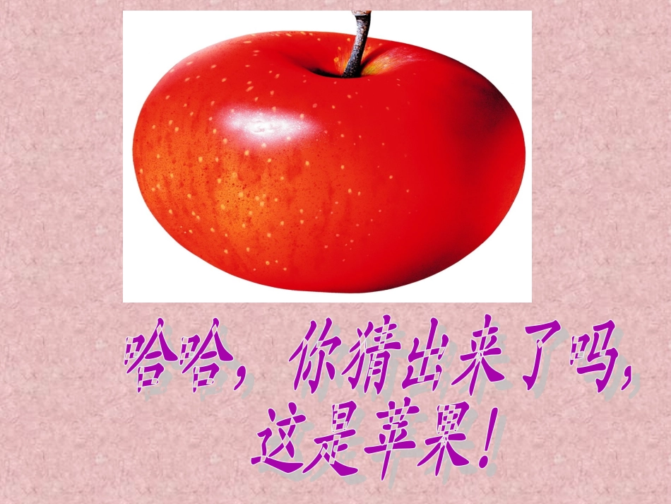 《苹果里的五角星》课件2_第2页