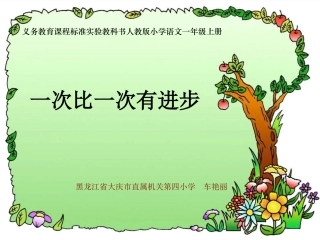 一次比一次有进步——库都尔小学洪伟分享