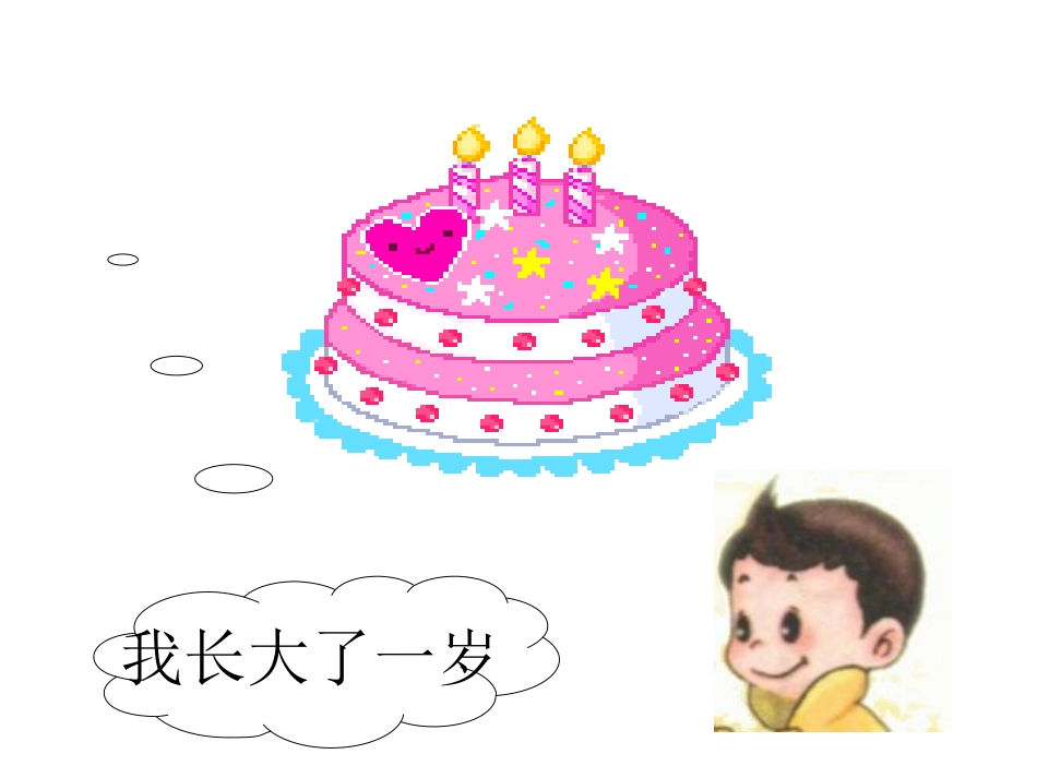 《我长大了一岁》课件_第2页