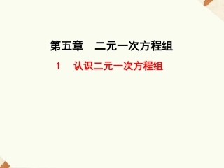 《认识一元一次方程》课件3