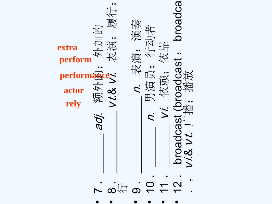 【河南专版】《金版新学案》2011高三英语一轮课件 新人教版必修2-5_第3页