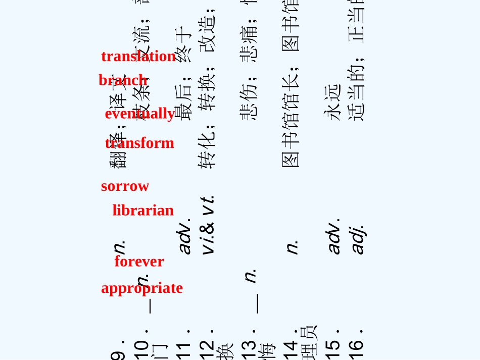 【安徽专版】《金版新学案》2011高三英语一轮课件 新人教版选修6-2_第3页