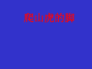 《爬山虎的脚》PPT课件