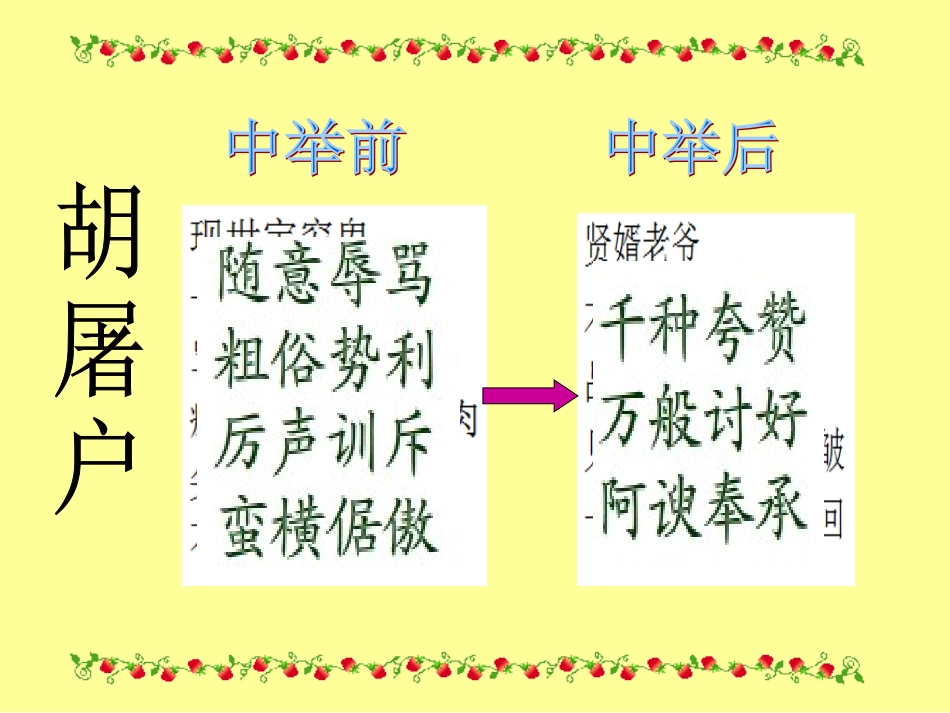 《范进中举》中对比手法的运用_第3页