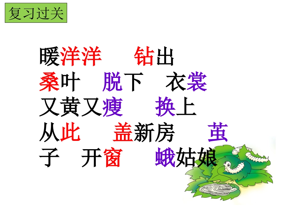《蚕姑娘》PPT郝修月_第2页
