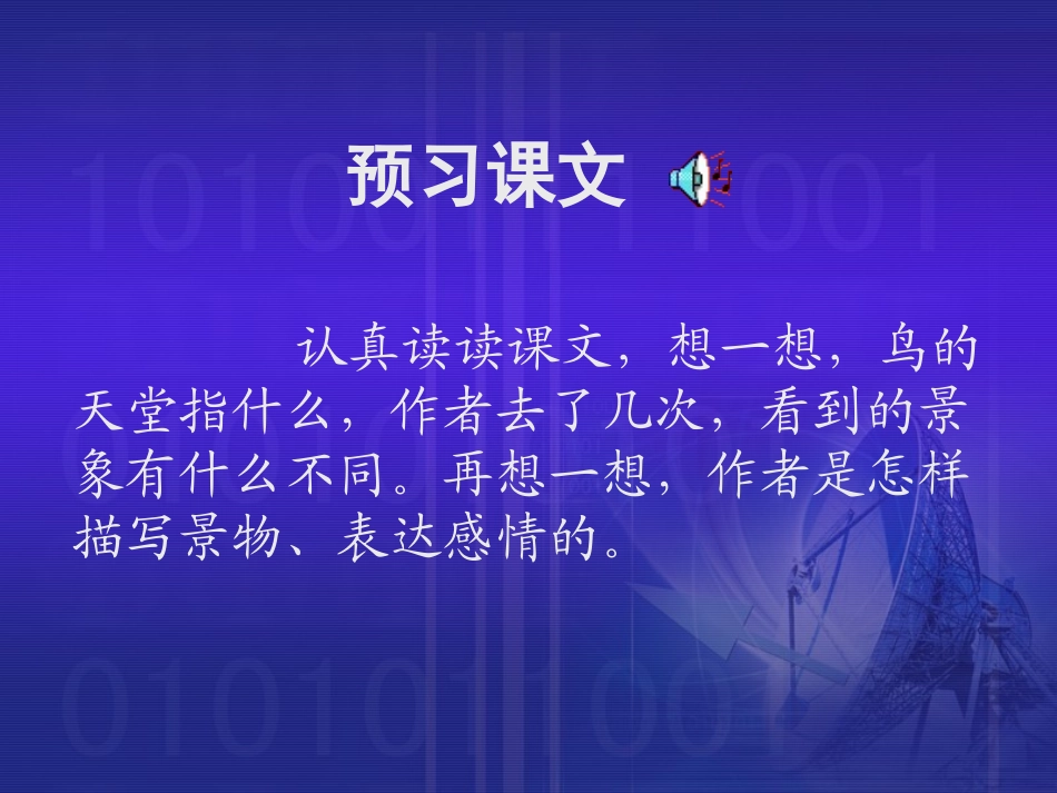 《鸟的天堂》课堂演示课件_第3页
