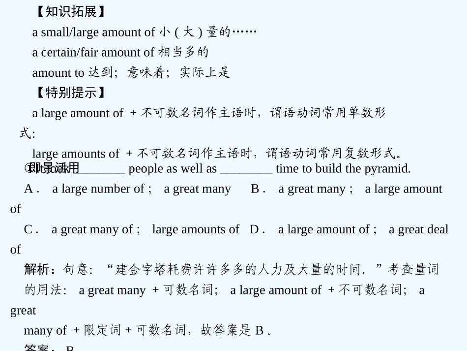 【创新设计】2011高考英语一轮复习 Module3课件 外研版选修6_第3页