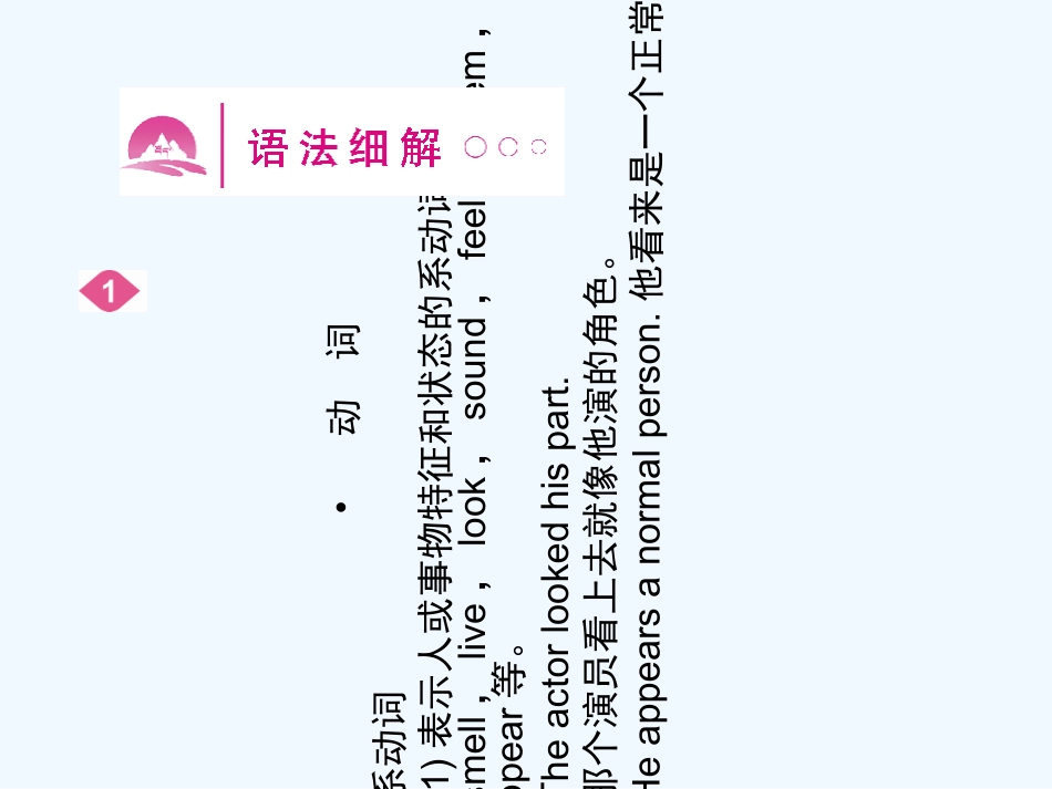 【浙江专版】《金版新学案》2011高三英语一轮课件语法2 新人教版必修4_第2页