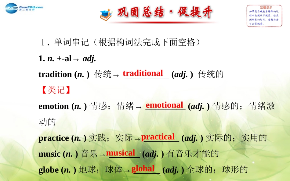 【Module2AJobWorthDoingModuleReview课件外研版必修5_第2页