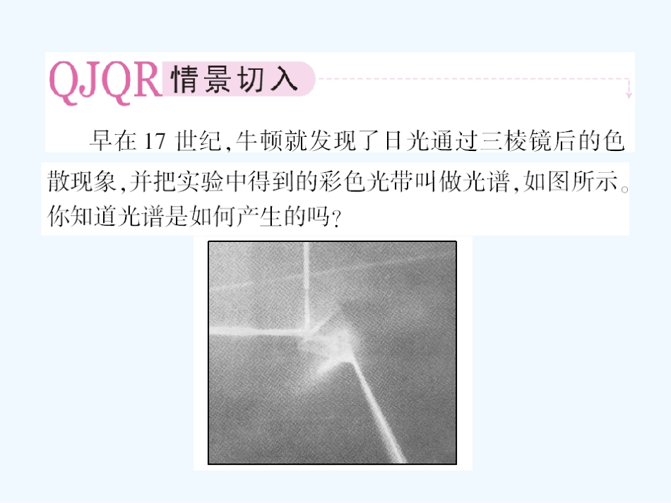 【成才之路】高中物理 第十八章原子结构第三节氢原子光谱教学课件 新人教版选修3-5_第3页