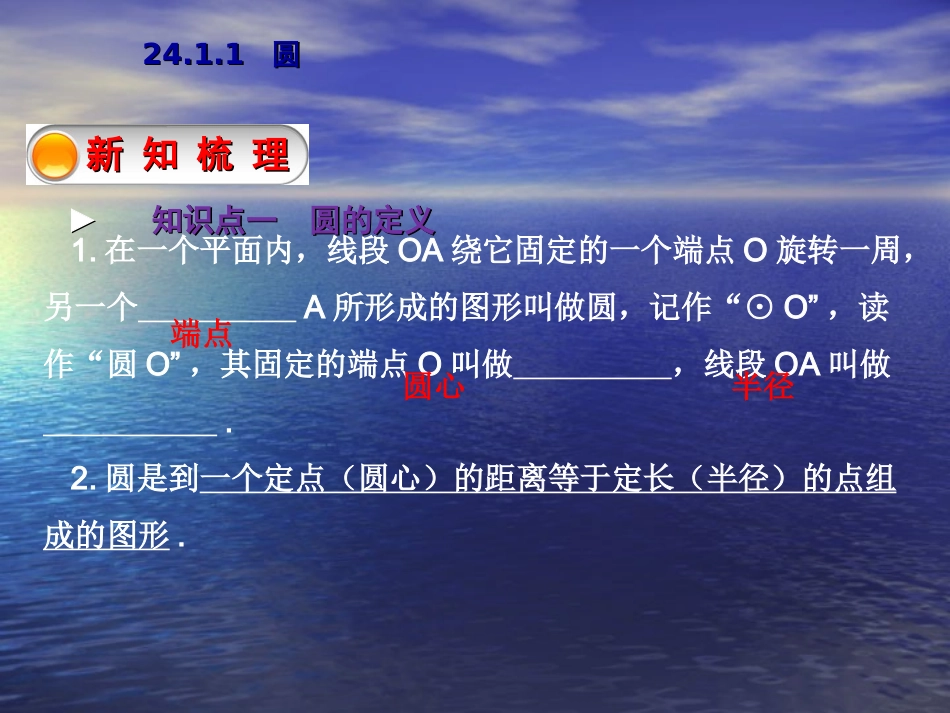 【教与学】人教版九年级数学上册课件：2411圆_第3页